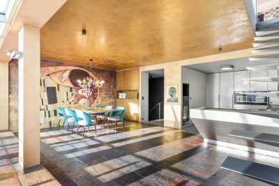 WOHNEN direkt am KUDAMM: 4,5-Zi. auf 3 Ebenen, 187 m² DACHTERRASSE - LUXUS PUR inkl. Kunstsammlung