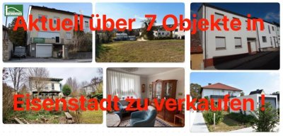 AKTUELL über 8 Objekte in Eisenstadt zwischen € 250T - € 800T. Wir verkaufen auch Ihre Immobilie zum besten Preis, in kurzer Zeit.