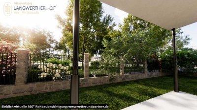 Exquisite Gartenwohnung am Park - Langwerther Hof - Bezug Frühjahr 2025