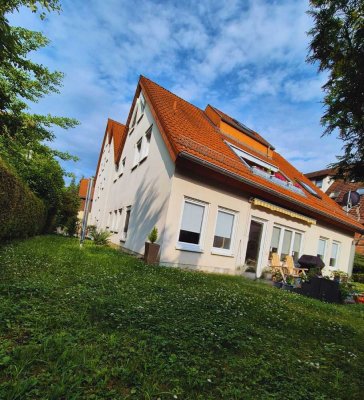 Haus im Haus**Sonnige 4,5-Maisonette-Wohnung in zentraler Lage**