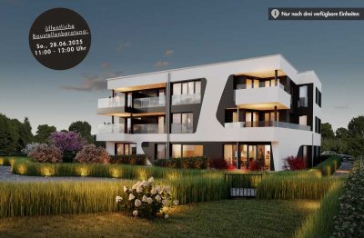 BAUSTELLENBERATUNG 28.06.2025 11:00 - 12:00 Uhr – moderne 3 Zimmer-Wohnung mit sonnigem Balkon