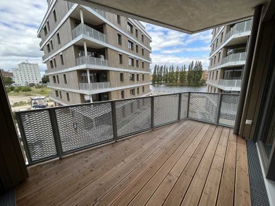 -Erstbezug- Stilvolle 2-Zimmer-Wohnung mit Wasserblick & exklusiver Ausstattung