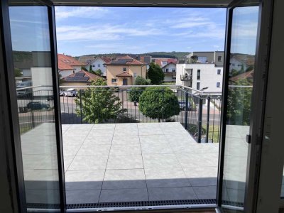 Dachgeschoss-Neubau mit Blick ins Grüne