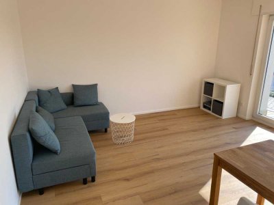 Möblierte 2-Zimmer-Wohnung mit Balkon – 55 m² – sofort bezugsfrei!