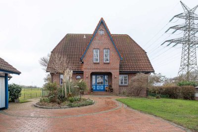 Geräumiges Friesenhaus mit reichlich Grünland!