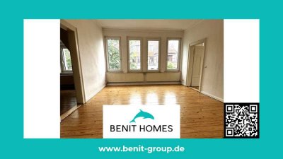 BENIT | � Im Herzen von Hannover-Linden � 4- Zi.- charmante Altbauwohnung