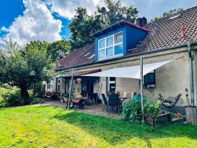 5-Raum-Wohnung mit Gartennutzung bei Wittenberge