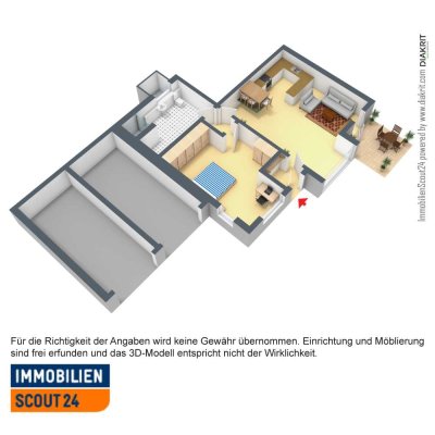 Großzügige, ebenerdige Komfortwohnung mit hochwertigen Böden, Terrasse und Oberklasse-Bad