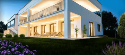 Barrierefreie 4-Zimmer Gartenwohnung mit Terrasse im Bau