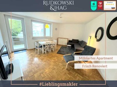 Zentrum || Top-Lage || 2-Zim. Wohnung || Möbliert & Renoviert
