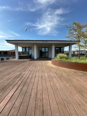 Exklusive 4,5 Zi.- Penthouse Whg.- mit traumhafter Terrasse und tollem Fernblick in begehrter Lage