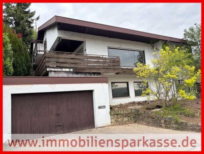 Solides Wohnhaus mit Fernblick ins Grüne!