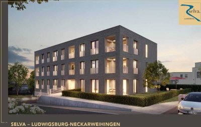Neubau-Erstbezug – 4-Zi.-Gartenwohnung, flexibel für Paare, Home-Office & Familien