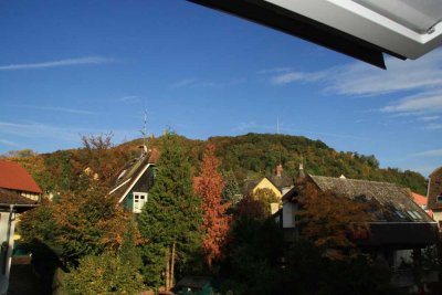 Gepflegte 3-Zimmer-Dachgeschosswohnung in ruhiger Lage mit Balkon und EBK in Bensheim
