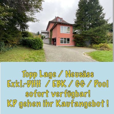 Exklusive Villa mit 283m² WFL, 10 Zi. großzügiger Garten, KP gegen Ihr Gebot!