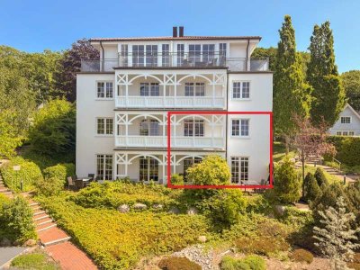 Möbliertes Ferienapartment mit Balkon & Terrasse in parkähnlicher Anlage
