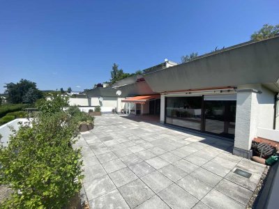 Terrassenwohnung Konstanz-Dettingen 5,5 Zimmer 129 qm, Sonnenterrasse 71 qm plus Garage