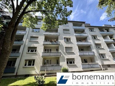 Schoppershof, beste Infrastruktur! Vermietete 1-Zi.-ETW mit 46 m² + Südloggia!