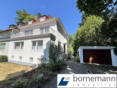 Gefragte Lage Nähe Rechenbergpark! Ansprechende DHH mit tollem Garten,  Ausbaupotential + Garage!