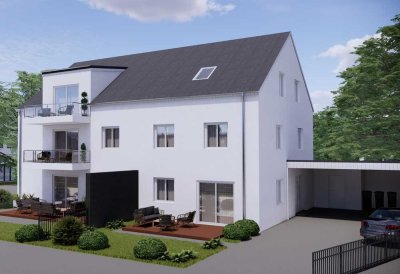 Neubau in Berglern: Hochwertige Doppelhaushälfte mit Garten, Carport und durchdachtem Raumkonzept