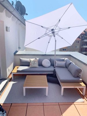 4-Zi-Maisonette Blk & Dachterrasse von privat U-Bahn-Nähe