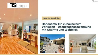 Hohenems: Ein Zuhause zum Verlieben – Dachgeschosswohnung mit Charme und Weitblick
