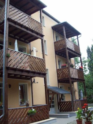 2-Zimmer-Wohnung mit Südbalkon, EBK und Tageslichtbad in Leipzig-Stötteritz