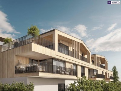PENTHOUSE + GRÜNBLICK! Traum-PENTHOUSE: Eine Oase zum Wohlfühlen mit hochwertigen Materialien und tollem Design! 100 m² DACHTERRASSE mit Ausblick auf die grüne Steiermark! PROVISIONSFREI!!!