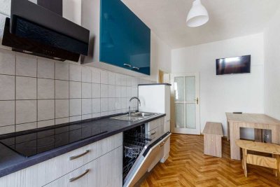 Moderne 2-Zimmer-Wohnung in Leipzig - Nähe Zoo - 5 Einzelbetten - Vollmöbliert - Flexibel buchbar