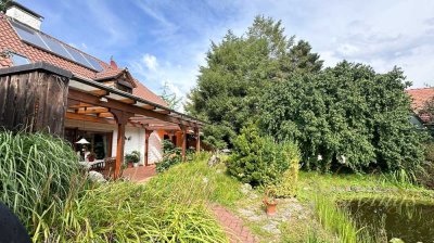Wohnen im Grünen: Großzügiges Einfamilienhaus mit traumhaftem Garten in Röhrmoos!