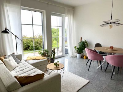 Möbliert: Stadtnahe 2-Zimmer Wohnung mit Blick ins Grüne