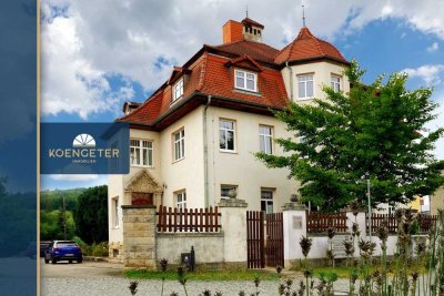 Historische Villa mit eigenem Bootsanleger in Freyburg