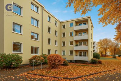 Moderne Drei-Raum-Wohnung mit Sonnenbalkon