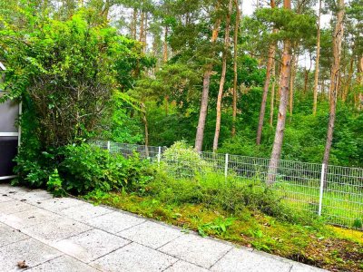 Hochwertig sanierte Erdgeschosswohnung mit großer Terrasse und Waldblick