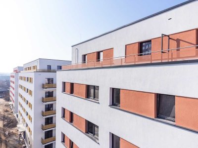 Kurz vor Fertigstellung! – Moderne 2-Zimmer-Wohnung mit sonniger Terrasse