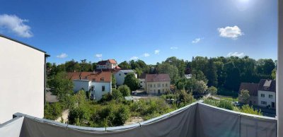 Schöne Aussichten! Schicke Maisonette-Wohnung mit Balkon sucht Nachmieter!