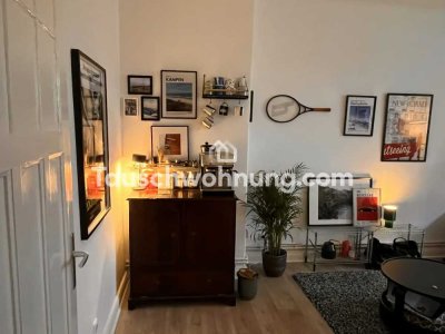 Tauschwohnung: 2-Zimmer-Altbau am Elbufer