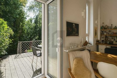 ALTBAUPERLE MIT TERRASSE & KAMIN