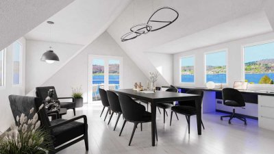 A5 - Exklusives Penthouse mit Seeblick in Bodman – Haus-in-Haus-Lösung!