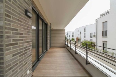 Lichtdurchflutete Eleganz: Moderne 3-Zimmer-Erdgeschosswohnung mit sonniger Terrasse und Komfort