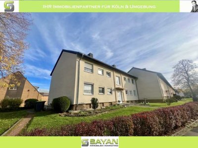 SAYAN Immobilien - Tolle 3-Zimmerwohnung in Dormagener Ruhiglage - inkl.Balkon mit Blick ins Grüne -