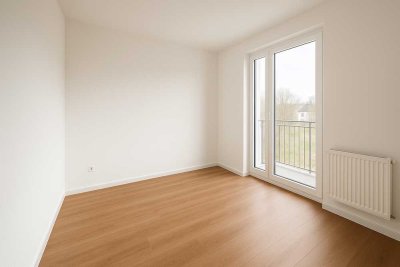 Frisch renoviertes 1-Zimmer-Apartment mit Balkon und bodentiefen Fenstern in Dernbach