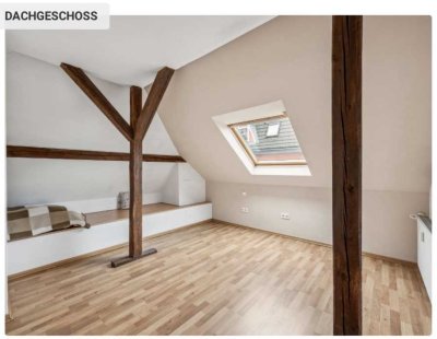 DU-Duissern: Schöne helle 3 Zimmer DG Wohnung: 3 Zi K/D/B