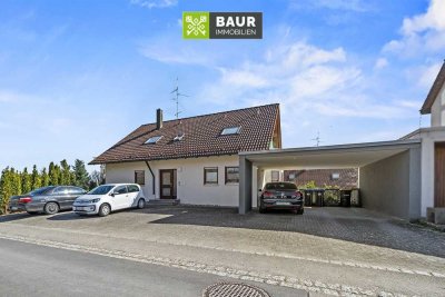In Kürze Bezugsfrei! Gepflegte 1-Zimmer- Gartenwohnung mit Terrasse und Stellplatz in Ebenweiler
