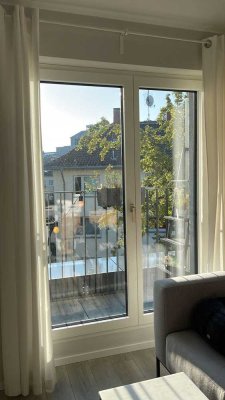 Moderne 1,5-Zimmer-Wohnung mit Balkon in Frankfurt-Nordend