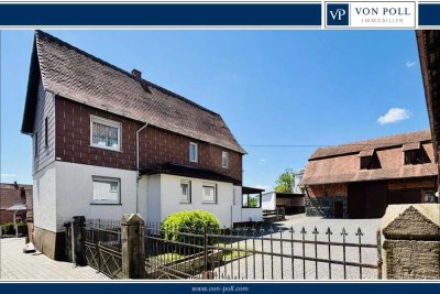 Land Partie - schönes Ensemble mit Wohnhaus, Nebengebäuden, Scheune und Garten
