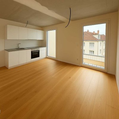 Schicke 2-Zimmer Wohnung im 2. OG in Mannheim-Niederfeld