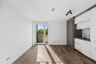 Gemütliche 1-Zimmer-Wohnung mit EBK und Balkon in Frankfurt Ostend !