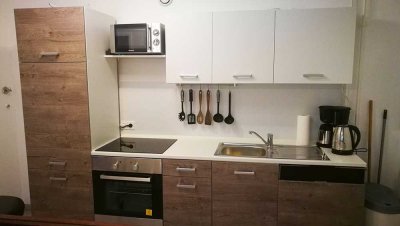 2-ZKB, vollmöbliert mit EBK & Balkon/Terrasse – barrierearm