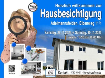 Hausbesichtigung charmante Doppelhaushälfte in idyllischer Lage